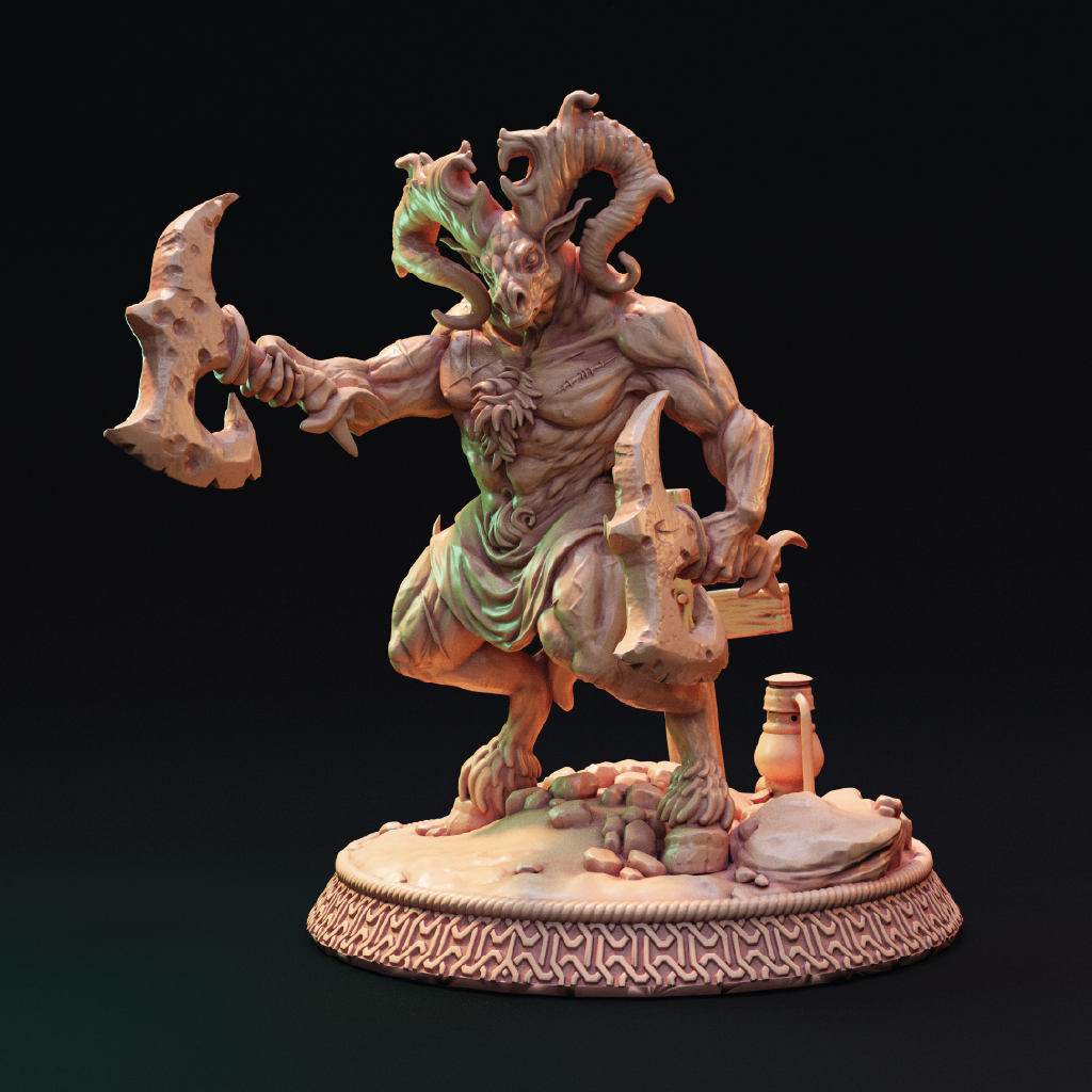 Grattabre Eater | Demon Miniature | 3D Resin Print