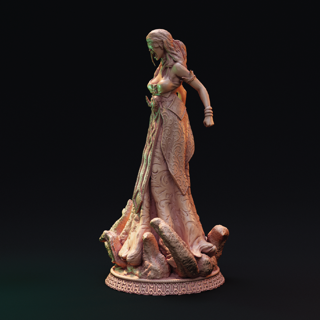 Ramilda | Banshee Miniature | 3D Resin Print