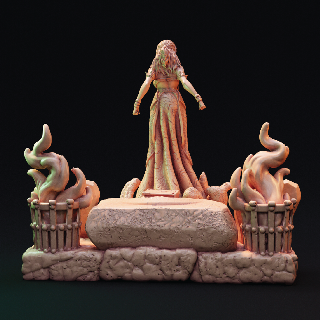 Ramilda | Banshee Miniature | 3D Resin Print