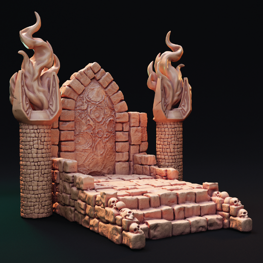 The Portal | Netherworld Diorama | 3D Resin Print