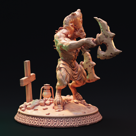 Grattabre Eater | Demon Miniature | 3D Resin Print