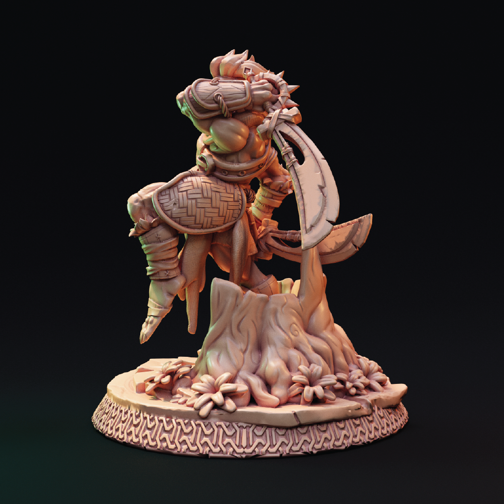 Wu-gor Tan | Oni Miniature | 3D Resin Print