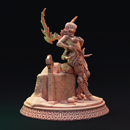 Lawerta | Succubus Miniature | 3D Resin Print