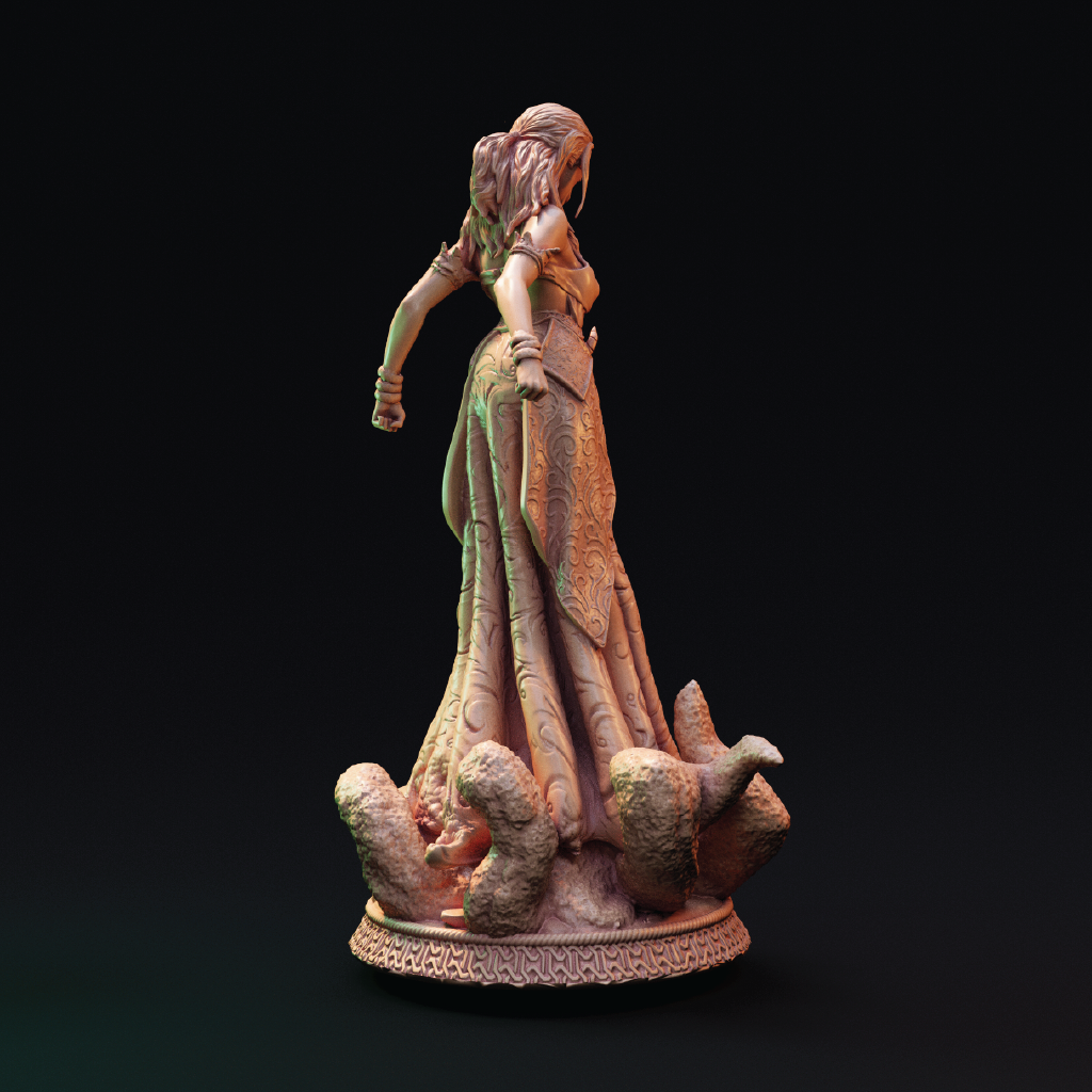 Ramilda | Banshee Miniature | 3D Resin Print
