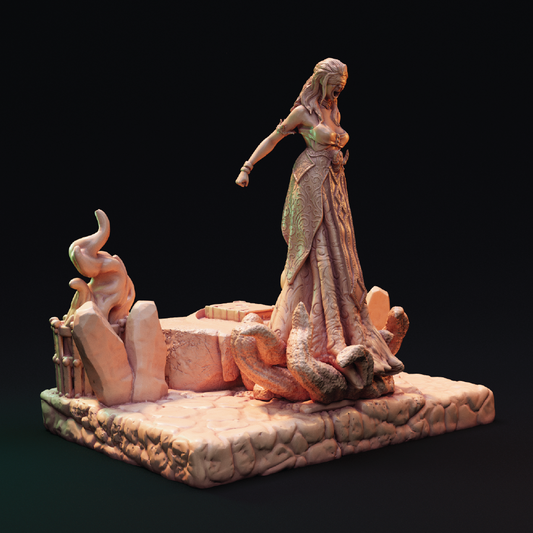 Ramilda | Banshee Miniature | 3D Resin Print