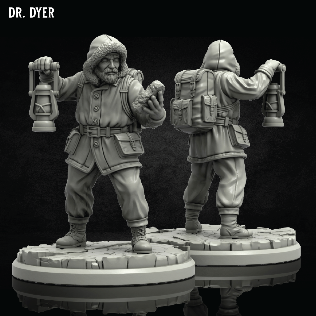 Arctic Explorers | Adventurer Miniatures | 3D Resin Print
