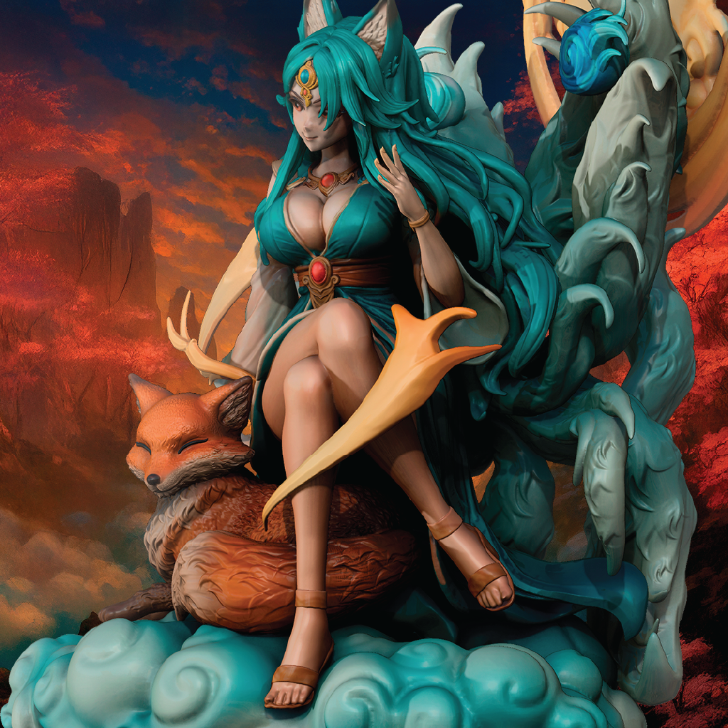 Goddess Da Ji | Legendary Miniature | 3D Resin Print
