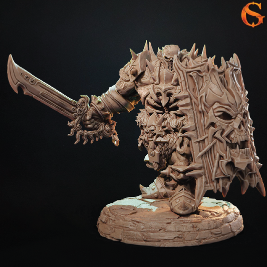 Argark Blood-Draughter | Mutant Warrior Miniature | 3D Resin Print