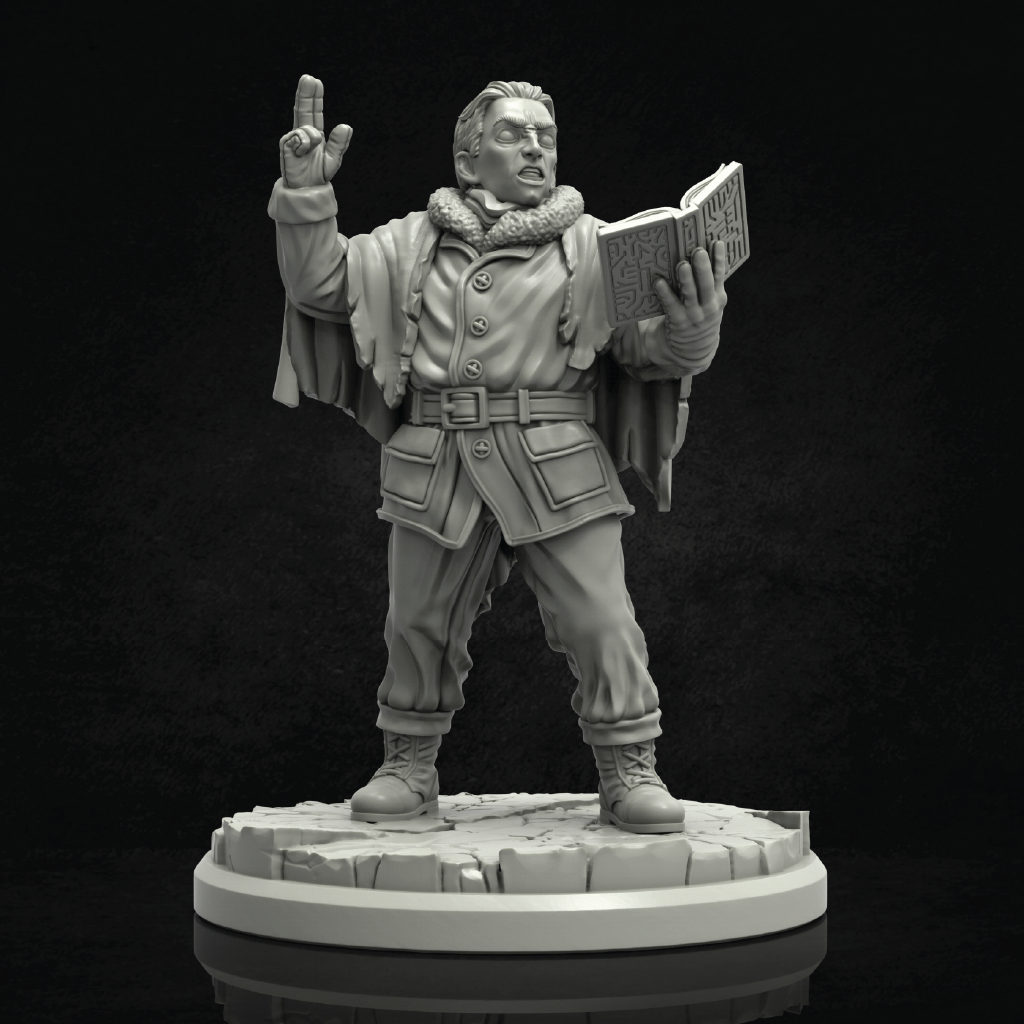 Cultist Gedney | Insane Miniature | 3D Resin Print