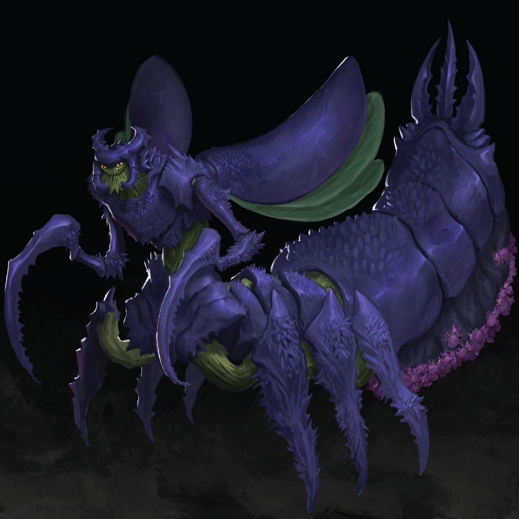 Swarm Matriarch | Insect Miniature | 3D Resin Print