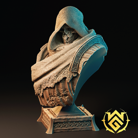 Braindead Bulwark | Undead Paladin Miniature | 3D Resin Print