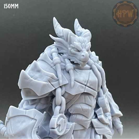 Dragonborn Paladin | 3D Resin Print