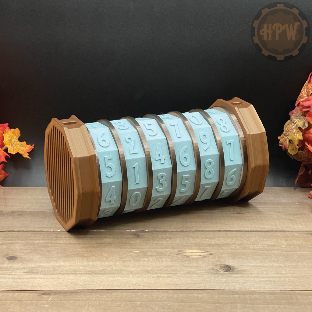 Large Resettable Cryptex | Puzzle Lock Box