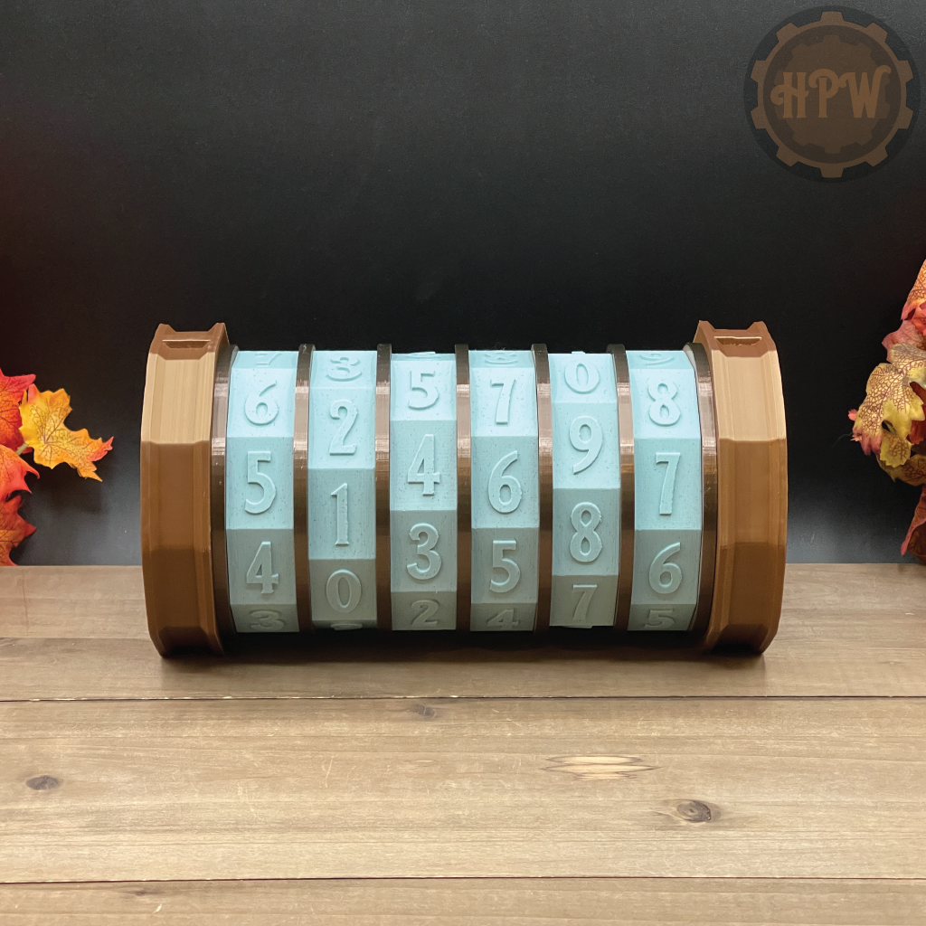 Large Resettable Cryptex | Puzzle Lock Box