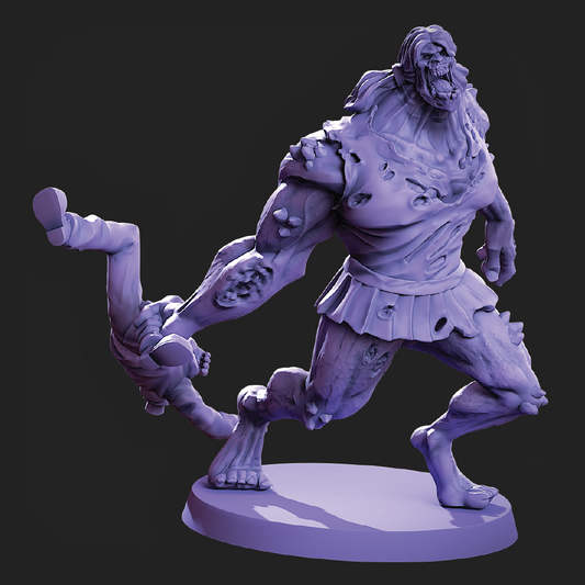 Little Girl | Zombie Miniature | 3D Resin Print