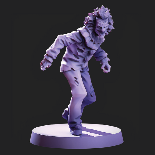 Clown #1 | Zombie Miniature | 3D Resin Print