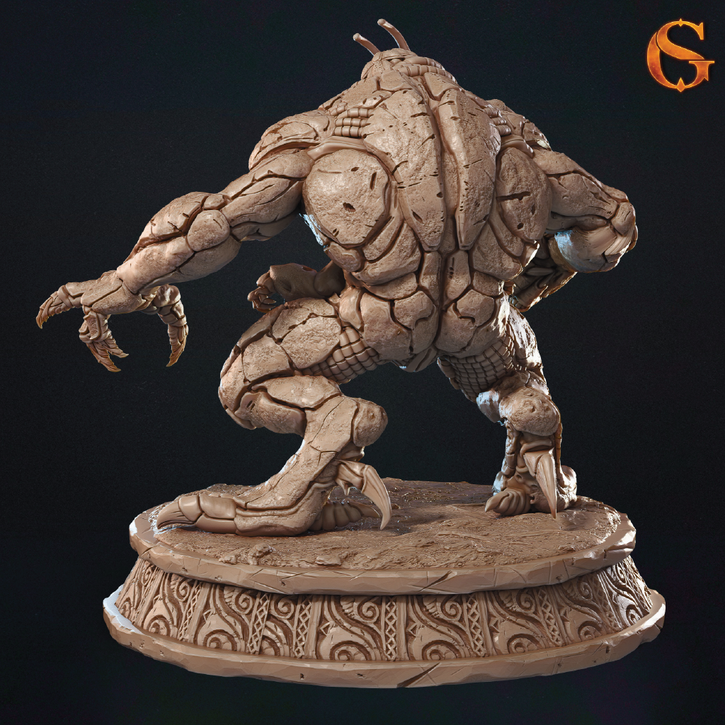 Buffer Hulk | Subterranean Miniature | 3D Resin Print
