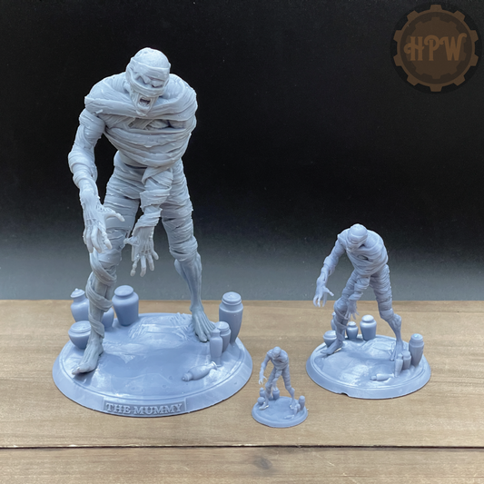 Mummy | Undead Miniature | 3D Resin Print