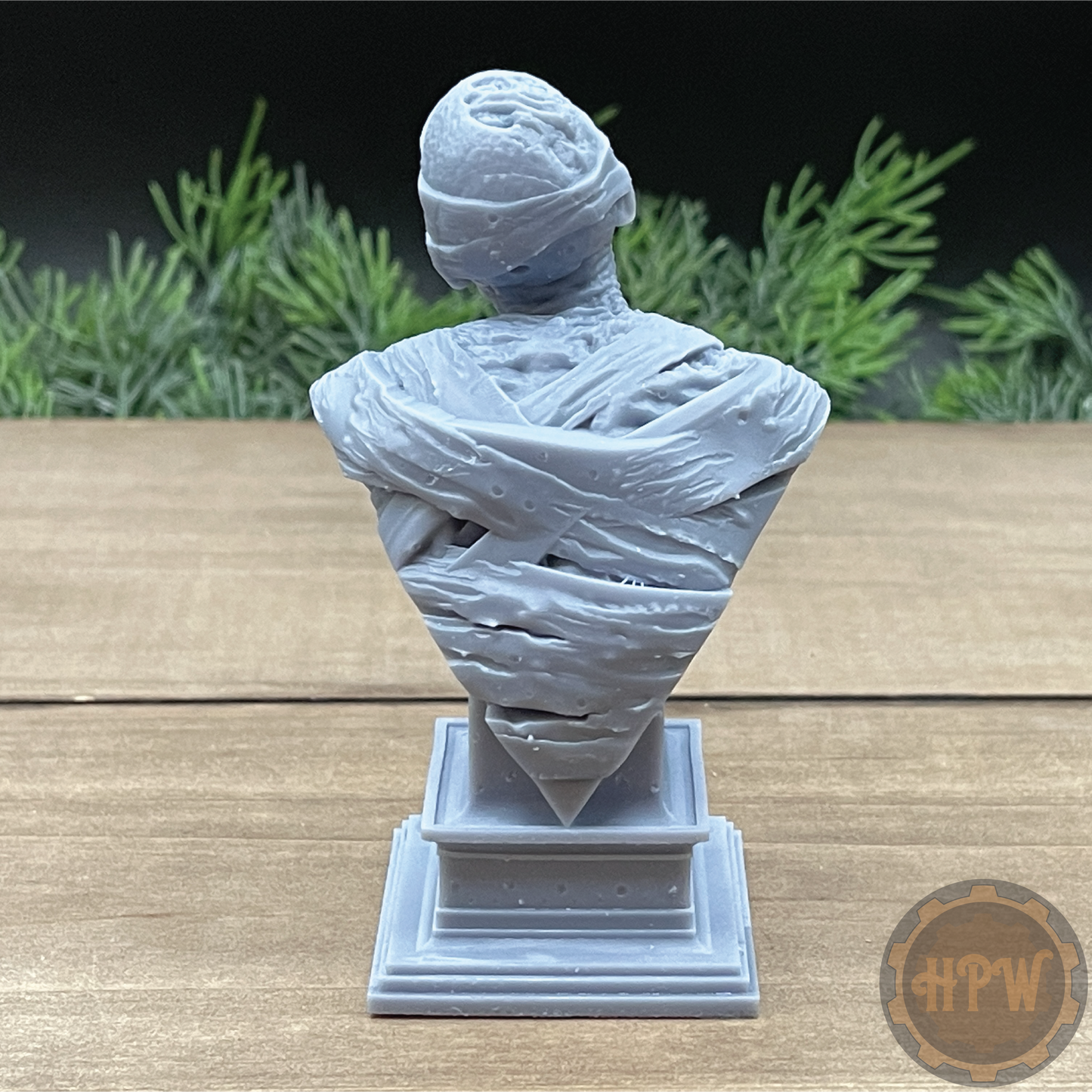 Mummy Bust | Undead Statue | Heroes & Beasts | Classic Movie Monsters