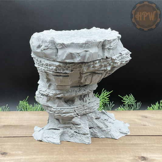 Sea Stack | Rocky Plateau | Miniature Gaming Terrain Kit | GameScape3D | Sea Stack Cove