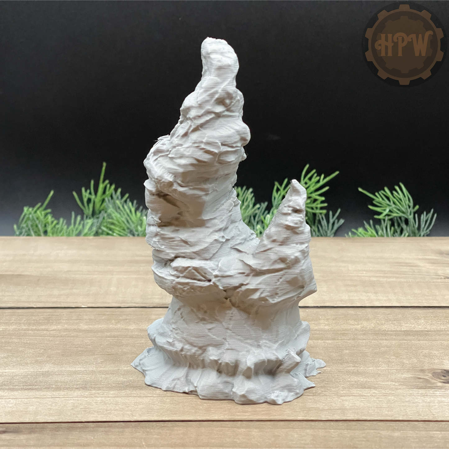 Fire Rock | Wilderness Pinnacle | Miniature Gaming Terrain | GameScape3D | Sea Stack Cove