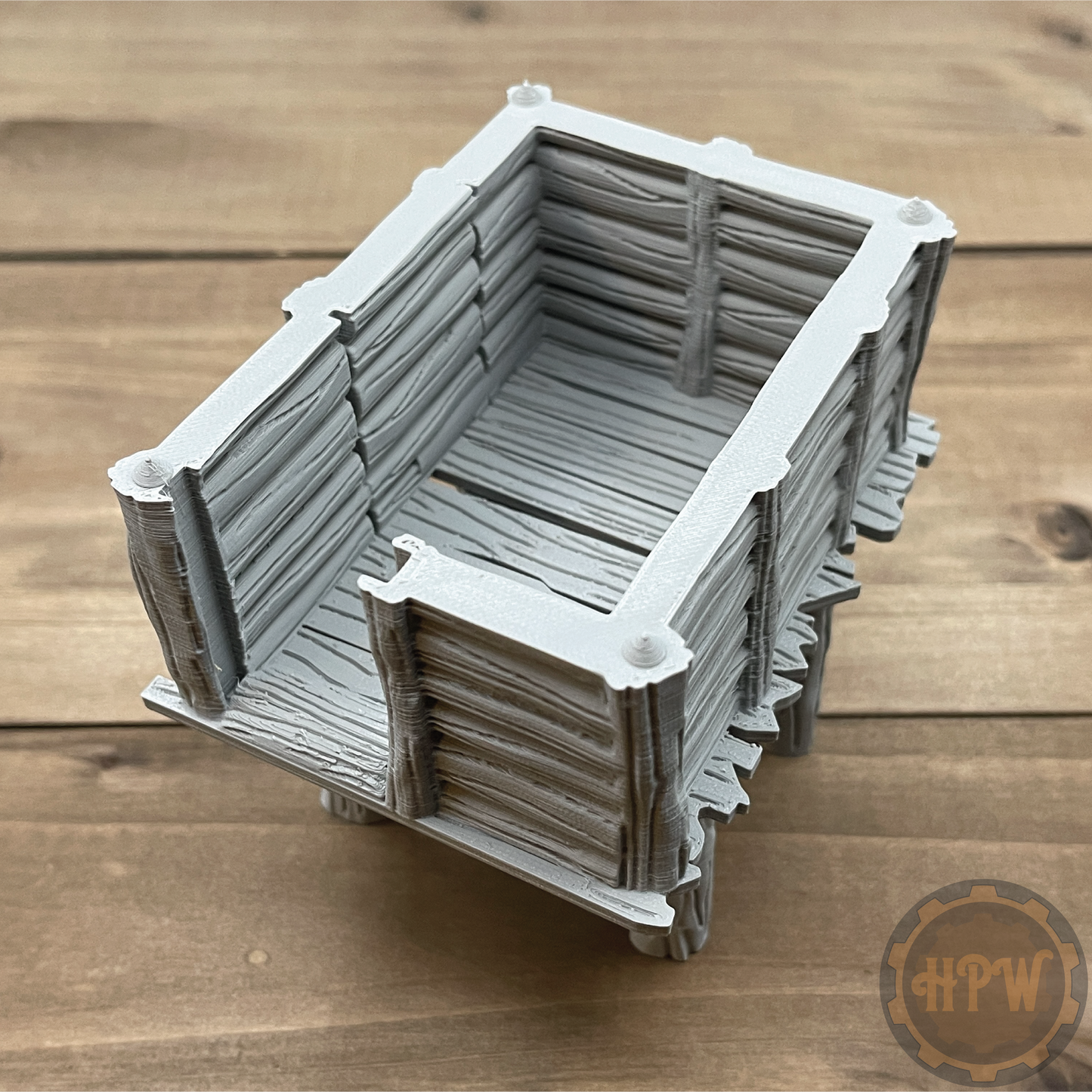 Wood Shed | Storage Hut | Miniature Gaming Terrain Kit | GameScape3D | Sea Stack Cove