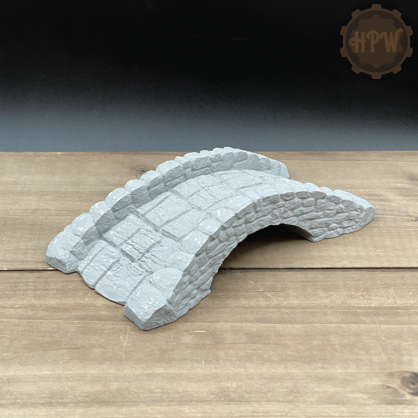 Stone Bridge | River Crossing | Miniature Gaming Terrain Kit | 3DP4U | Medieval Town Set 1