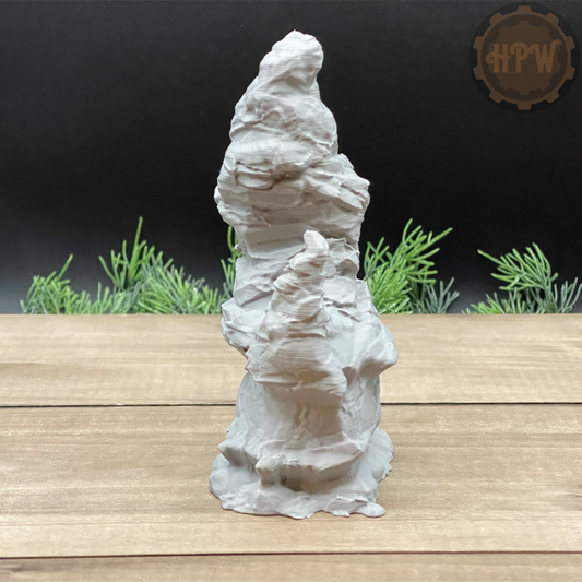 Fire Rock | Wilderness Pinnacle | Miniature Gaming Terrain | GameScape3D | Sea Stack Cove