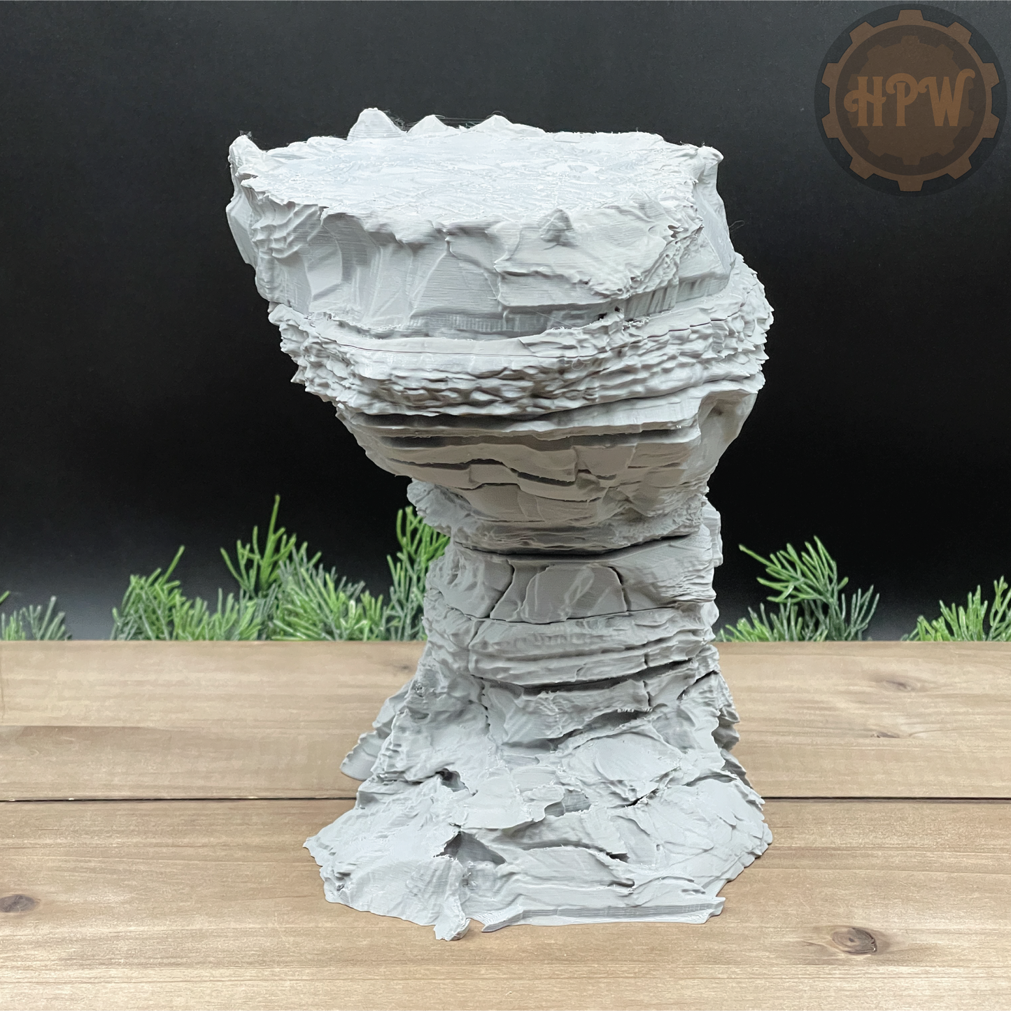 Sea Stack | Rocky Plateau | Miniature Gaming Terrain Kit | GameScape3D | Sea Stack Cove