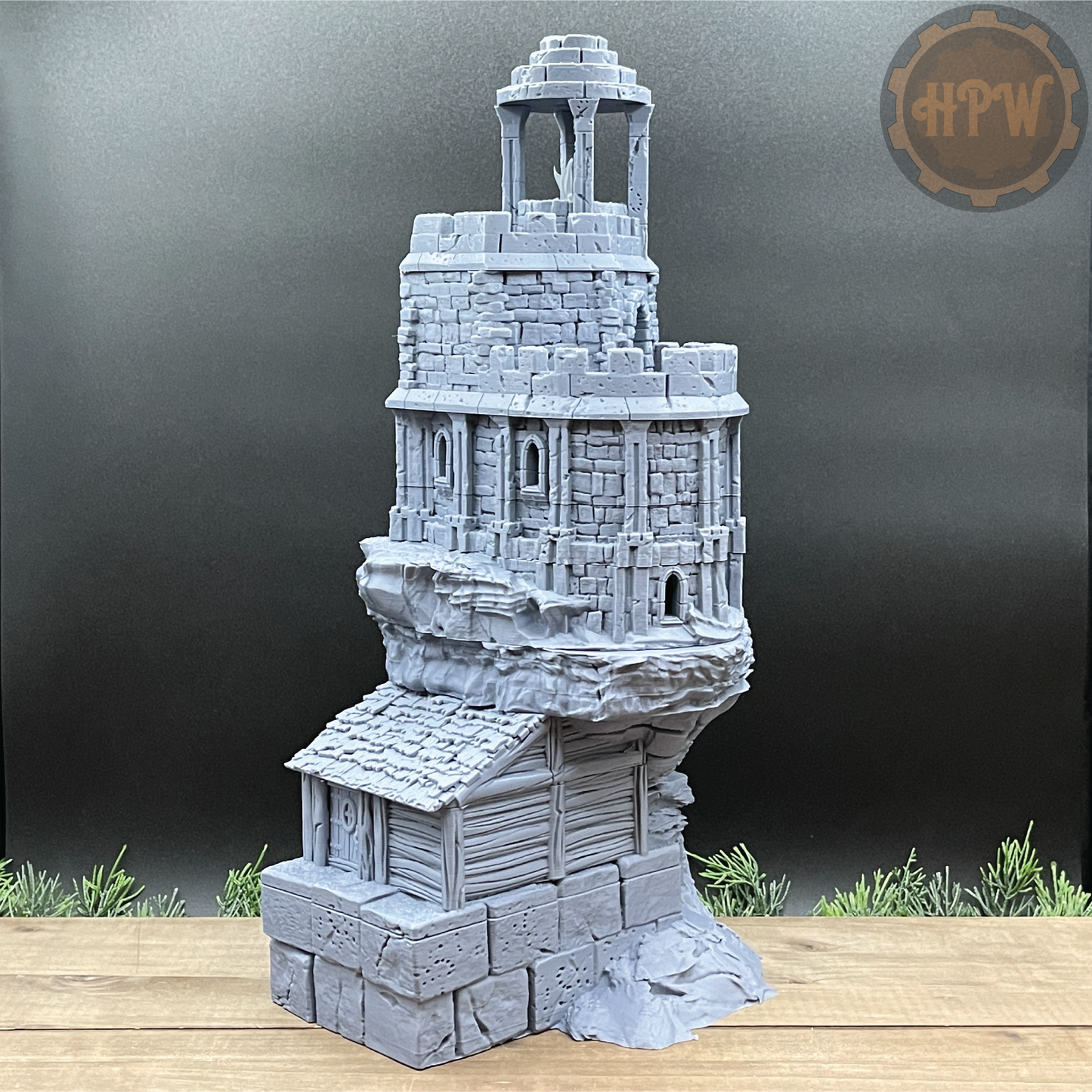 Lighthouse | Beacon Tower | Miniature Gaming Terrain Kit | GameScape3D | Sea Stack Cove