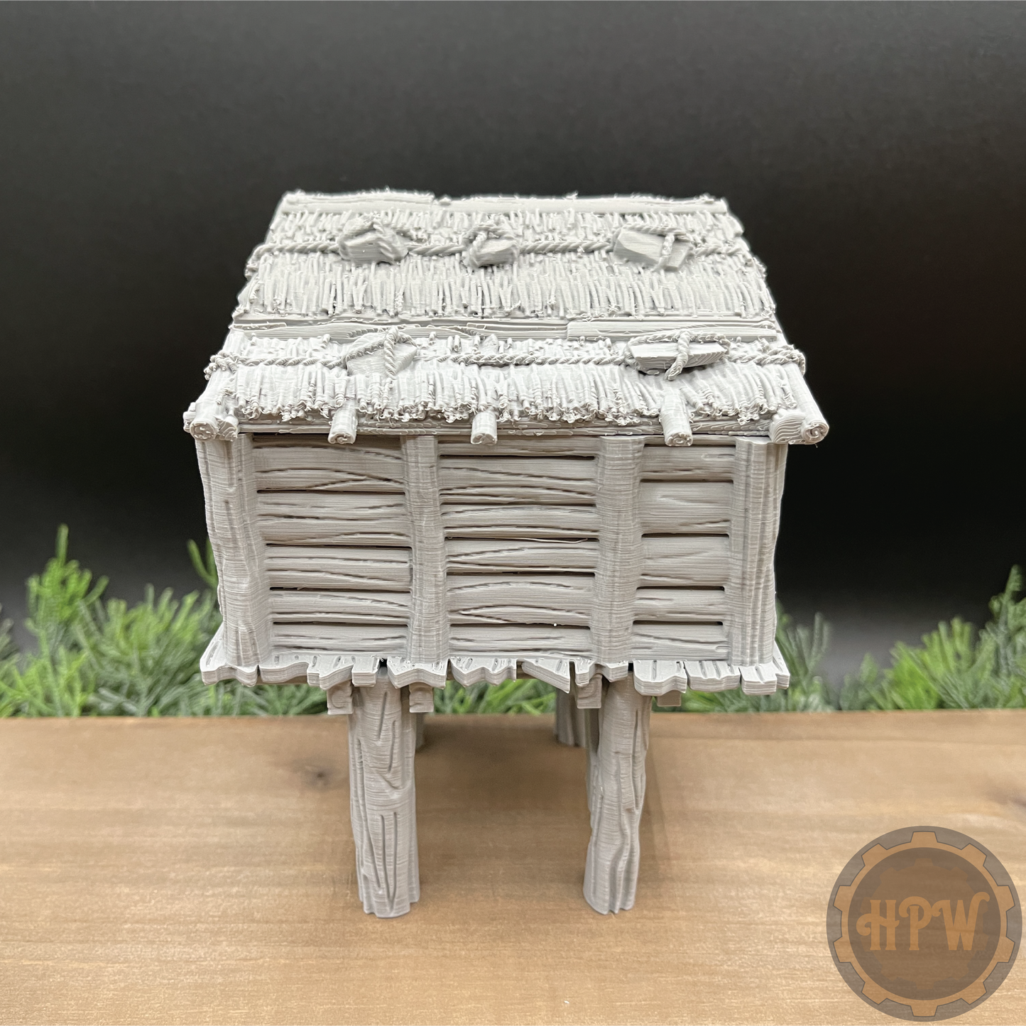 Wood Shed | Storage Hut | Miniature Gaming Terrain Kit | GameScape3D | Sea Stack Cove