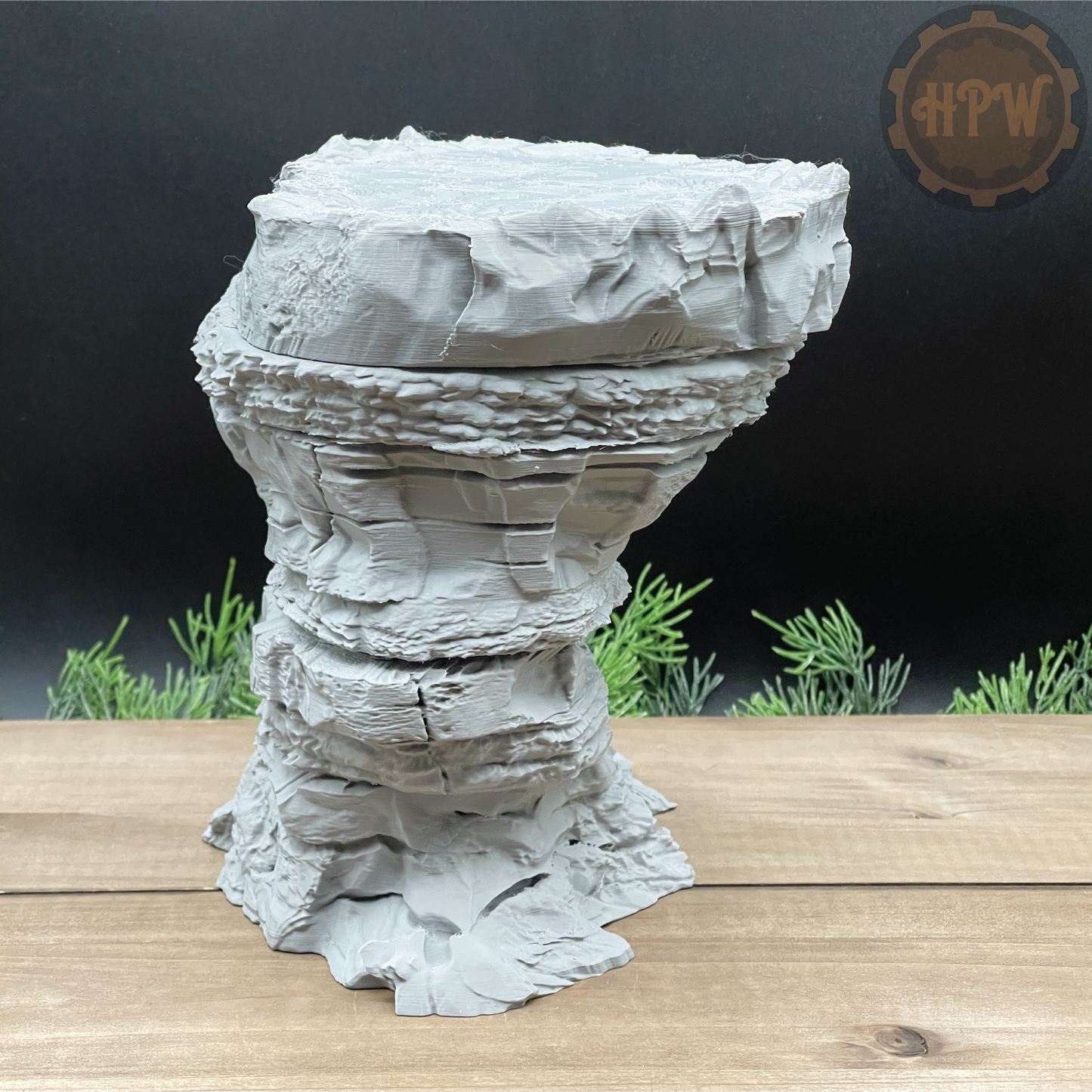Sea Stack | Rocky Plateau | Miniature Gaming Terrain Kit | GameScape3D | Sea Stack Cove