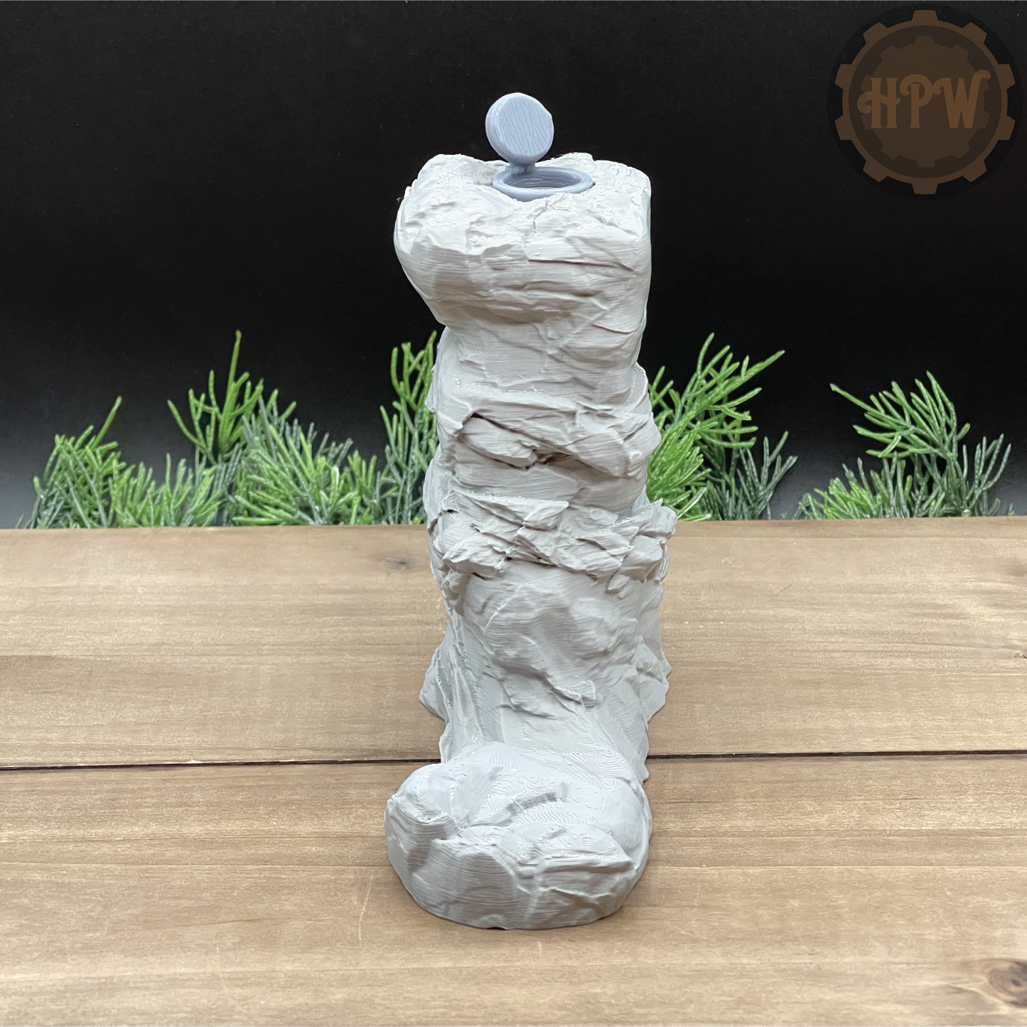 Boot Rock | Secret Passage Outcropping | Miniature Gaming Terrain Kit | GameScape3D | Sea Stack Cove