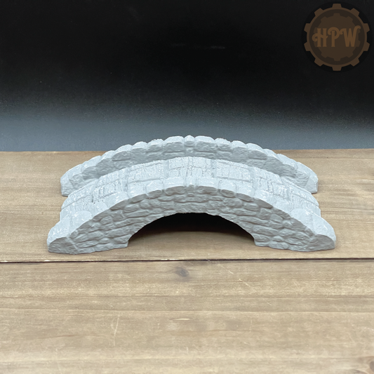 Stone Bridge | River Crossing | Miniature Gaming Terrain Kit | 3DP4U | Medieval Town Set 1