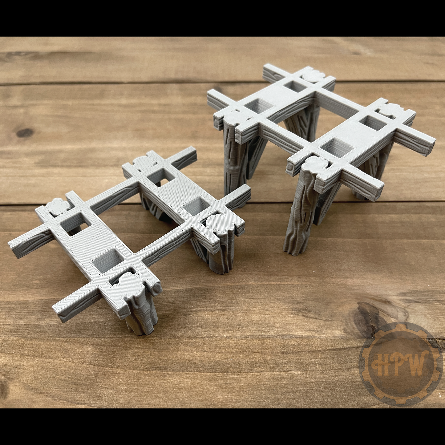 Wood Shed | Storage Hut | Miniature Gaming Terrain Kit | GameScape3D | Sea Stack Cove