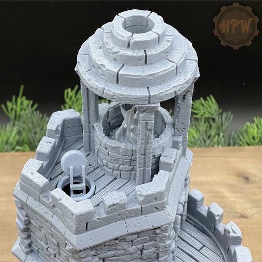 Lighthouse | Beacon Tower | Miniature Gaming Terrain Kit | GameScape3D | Sea Stack Cove