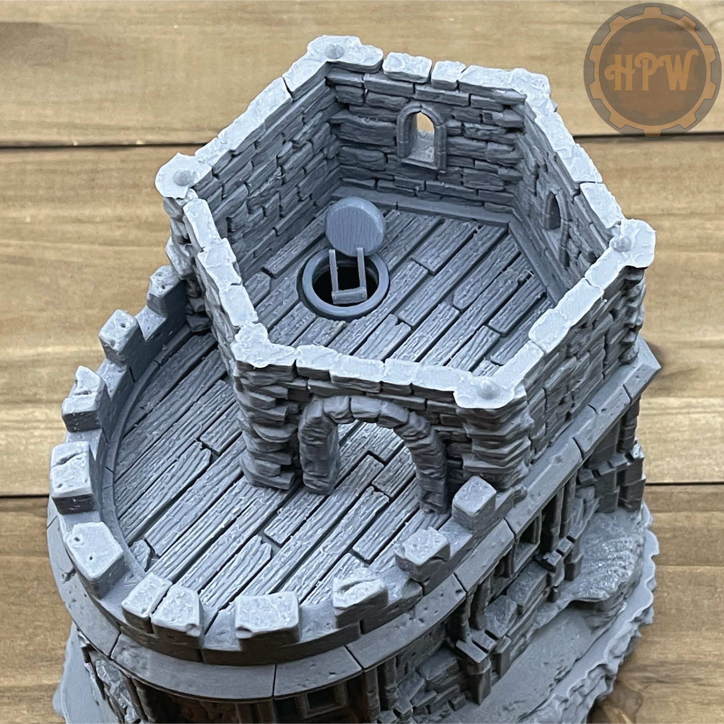 Lighthouse | Beacon Tower | Miniature Gaming Terrain Kit | GameScape3D | Sea Stack Cove