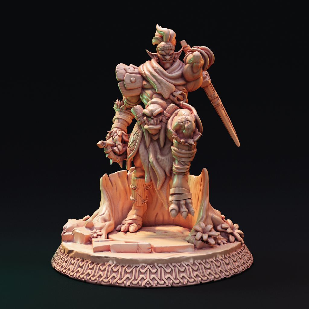 Wu-gor Tan | Oni Miniature | 3D Resin Print