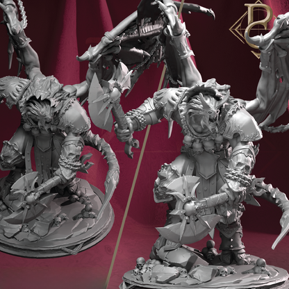 Rarnor, the Blood Prince | Demon Miniature | 3D Resin Print