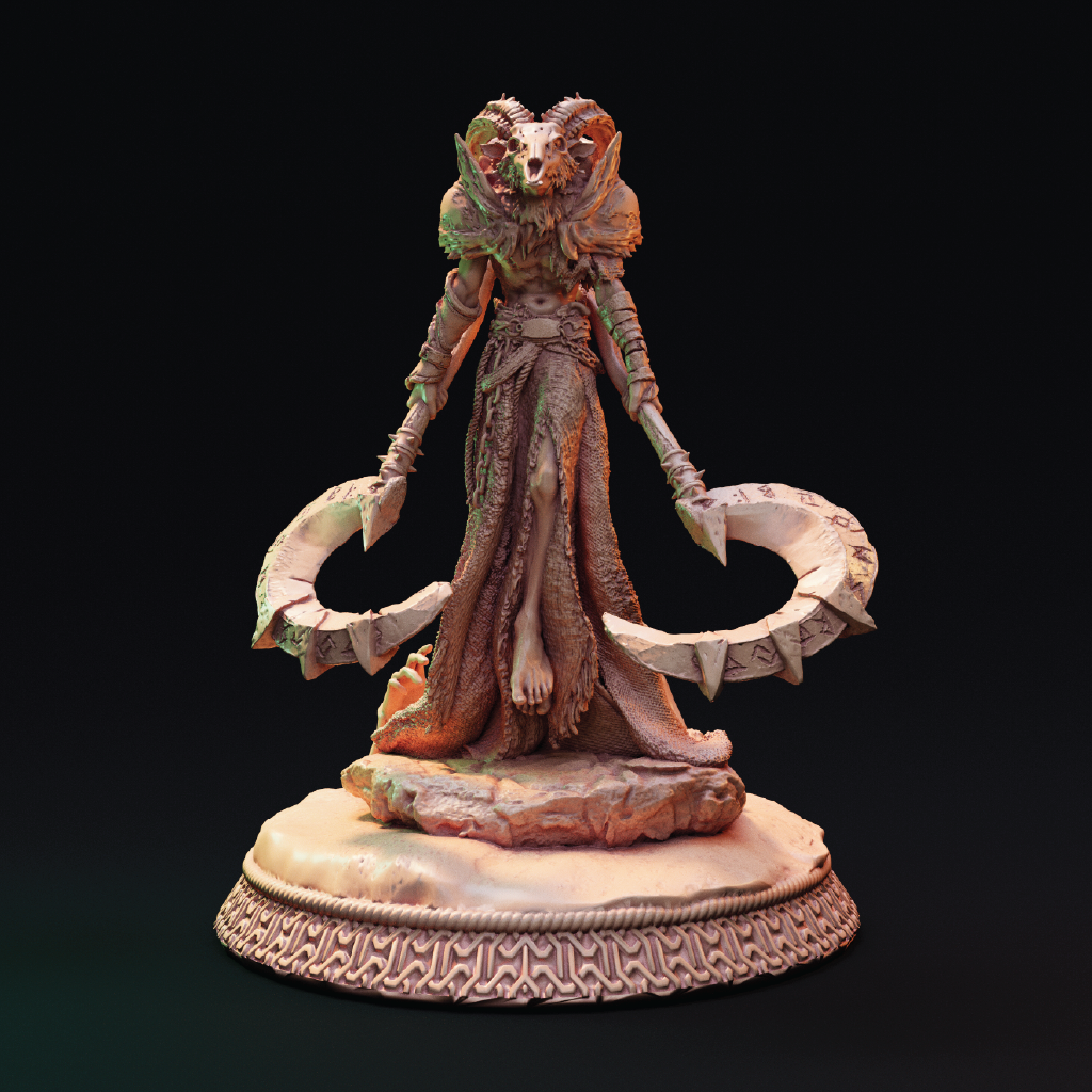 Hoggoth | Demon Miniature | 3D Resin Print