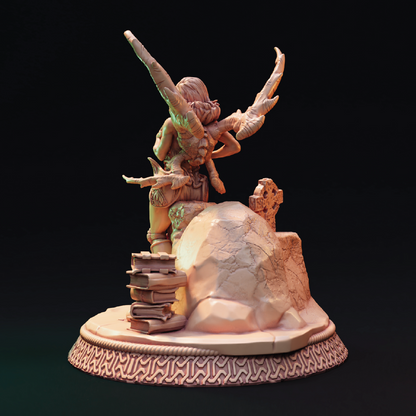 Lawerta | Succubus Miniature | 3D Resin Print