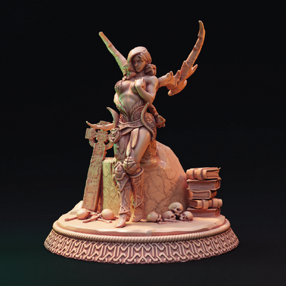 Lawerta | Succubus Miniature | 3D Resin Print
