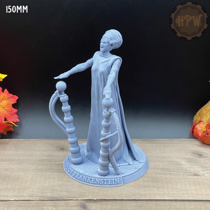 Bride of Frankenstein | Undead Miniature | 3D Resin Print