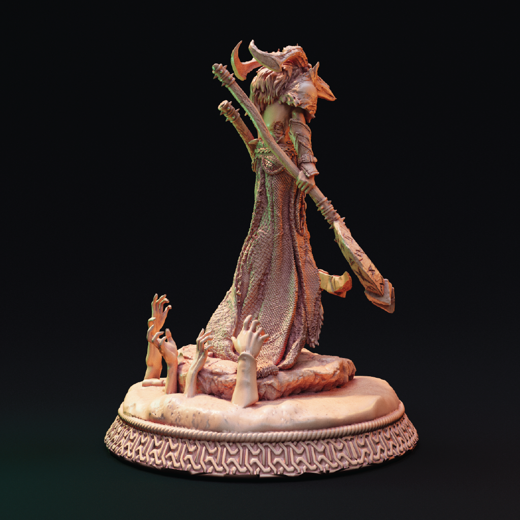 Hoggoth | Demon Miniature | 3D Resin Print
