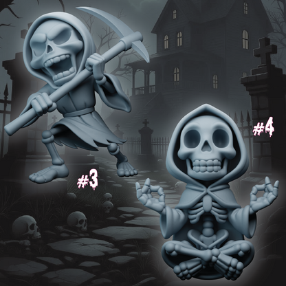 Reaper Skeletons | Undead Miniatures | 3D Resin Print