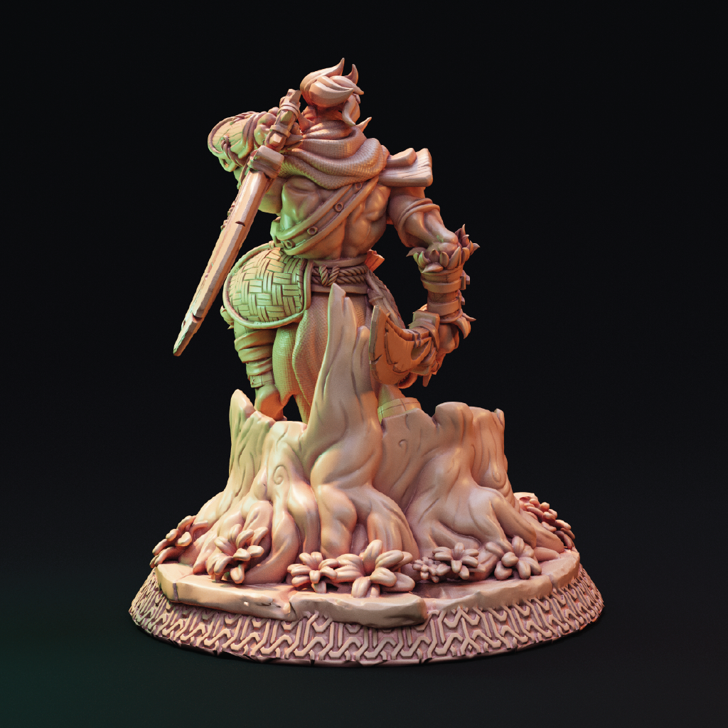 Wu-gor Tan | Oni Miniature | 3D Resin Print