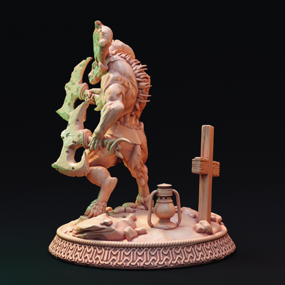 Grattabre Eater | Demon Miniature | 3D Resin Print