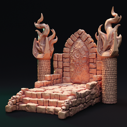 The Portal | Netherworld Diorama | 3D Resin Print