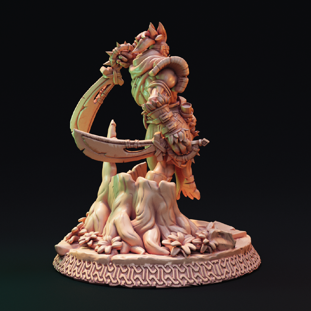 Wu-gor Tan | Oni Miniature | 3D Resin Print