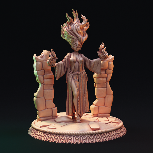 Garenix Carna | Siren Miniature | 3D Resin Print
